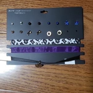 Choker and Earrings set